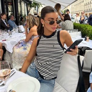 YSL stripe top